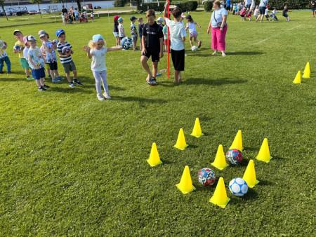 Společný projekt naší školky a FK Baník